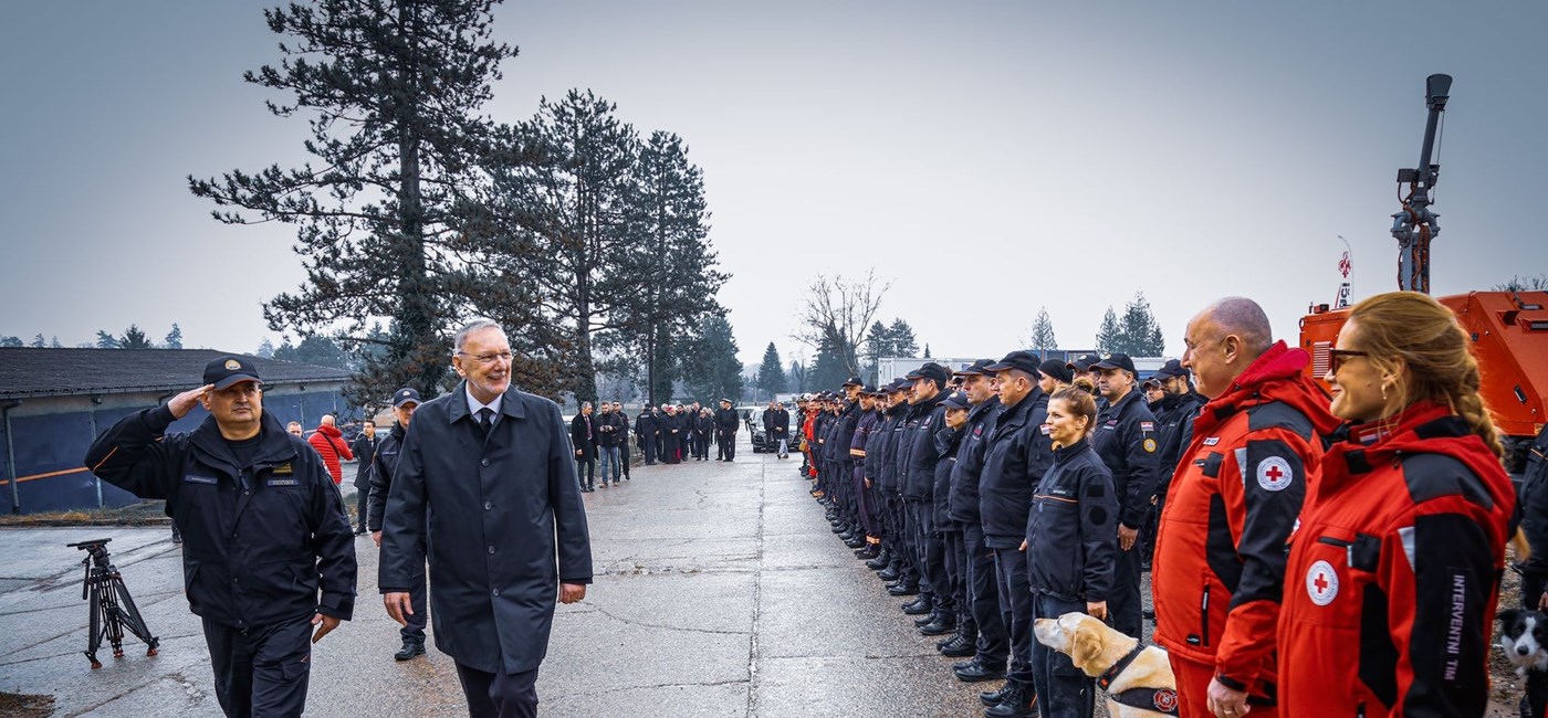 Božinović: Vlada će nastaviti pružati punu podršku sustavu civilne zaštite